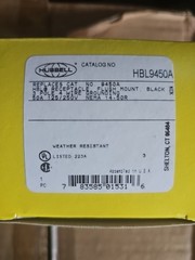 Hubbell HBL9450A Receptacle, 50A 125/250v, 14-50R – MARKED FOR EV CHARGING 9450A