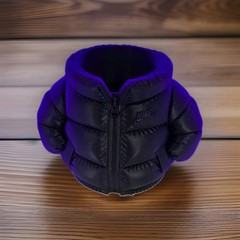 Nike Jacket-Shaped Puffer Jacket Style Pencil Holder Desk Organizer Cup