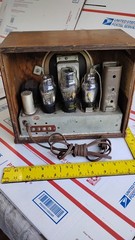 PHILCO PHONE 901 / WESTERN ELECTRIC TELETALK TUBE AMPLIFIER NOT TESTED USA