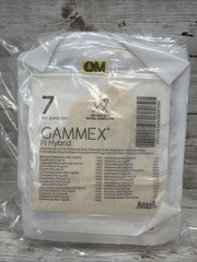 Gammex PI Hybrid Surgical Gloves Sterile Ansell *14 Pair* Size: 7 *See Dates*