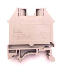DIN Rail Terminal Blocks 12 Quantity DK10N Dinkle 6-20AWG Gauge 60A 600V UL