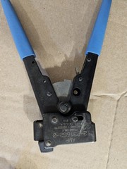 AMP Modular Plug RJ45 / RJ11 Crimp Hand Tool Kit P/N 1-231666-0