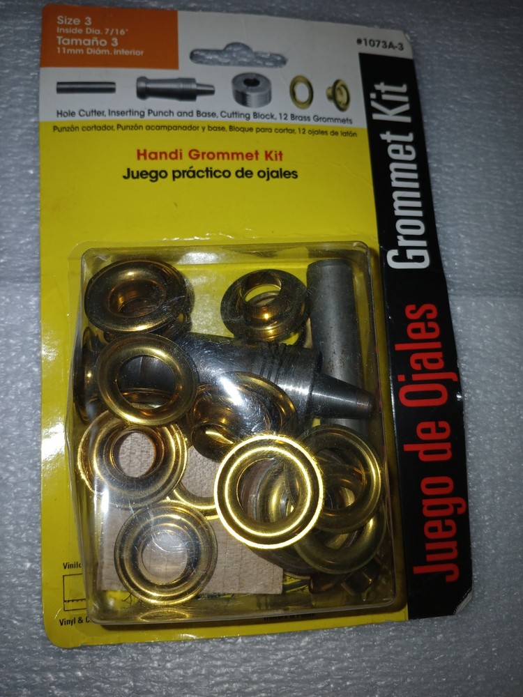 Lord & Hodge size3 11mm 7/16″ Handi Grommet Kit-new old stock