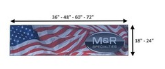 M&R Specialties – Add-on Fold-up and Down Concession Door Marquee or Sign