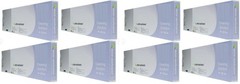 8 x COMPATIBLE ROLAND ECO SOL MAX 2 ECO SOLVENT CLEANING CARTRIDGES 220ML (ESL4)