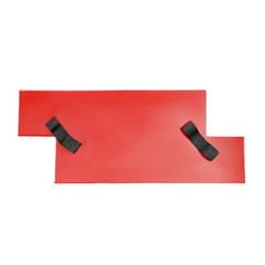 Concrete Texture Mold, Cement Texture Wall Mold Red PU 28.15*11.81*0.71 in NEW