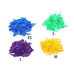 1000 Dental Plastic Wedges Concave Design Arc Diastema Wedge w End Circular Hole