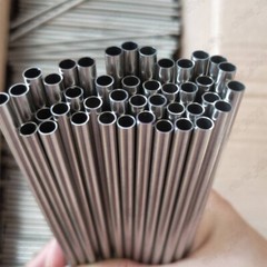 New 304 Stainless Steel Tube Pipe Smooth Surface Length 250mm Qty 4Pcs