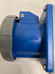 Hubbell HBL460R9W Female Receptacle 60A 250VAC 4 Wire 460R9W w/ Box