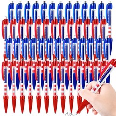 100 Pcs Veterans Day Pens American Flag Themed Gifts Independence Day Gift USA 4