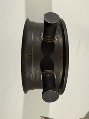 Antique Norton Ammeter No. 1615 – Brass Industrial Electrical Gauge CT