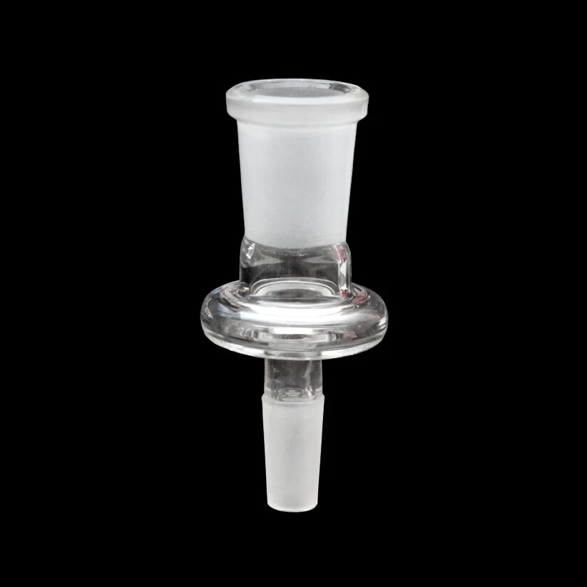 10mm Male to 14mm Female Glass Adapter Slide Bowl Extension Expander Connector
