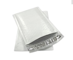 #000 Poly Bubble Mailers: 4.25×8 Bubble Pak Brand-50 Pack