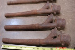 6 JOHN DEERE INTERNATIONAL HARVESTER PLANTER GRAIN DRILL GRASS SEED TUBE DEERING
