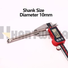 Internal Grooving Turning Tool Holder 10mm Indexable Grooving Inserts 2mm 10PCS