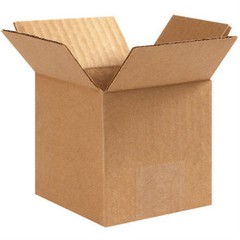 3 x 3 x 3″ Corrugated Boxes 200lb test lot of 25 pcs brand new fast shipping