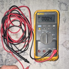 Genuine Fluke Model 87 III True RMS Digital Multi-Meter with Leads 10ft Leads