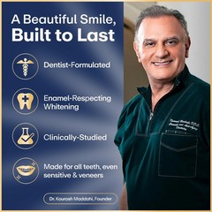 Lumineux Teeth Whitening Strips Kit – 9 Treatments 1 Count (Pack of 9), Clear