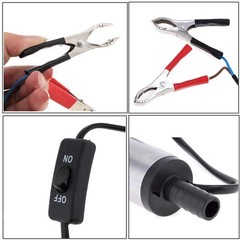 12V Mini Refueling Submersible Diesel Electric Fuel Water Oil Transfer Drum Pump