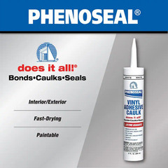 Does It All 10 Oz. White Exterior/Interior Vinyl Adhesive Caulk