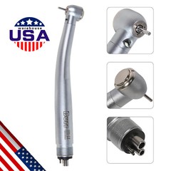 1-10Pcs Dental LED Fiber Optic E-generator High Speed Handpiece 3Way 4Holes UDM