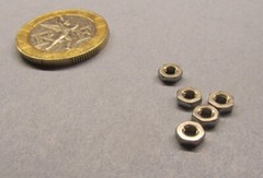 18-8 Stainless Hex Nut RH, 3-56 x 3/16″ W x 1/16 H, 300 pcs