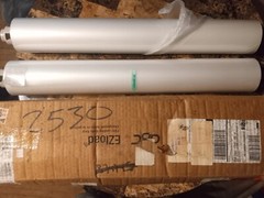 EZLoad Lamination Roll Film 2 Pack 25″ x 500′ 1.5 Mil White 3000004EZ