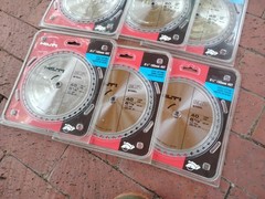 (Lot of 9) HILTI 6-1/2″ Metal Cutting SCM Circular Blade Carbide 40T 5/8″