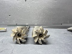 Pair Large Multi-Flute Milling Cutters Straight Shank Machinist Tooling