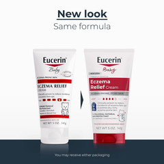 Baby Eczema Relief Body Cream, Steroid & Fragrance Free for 3+ Months of Age, 5