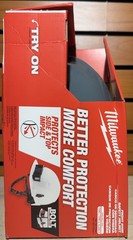 Milwaukee 48-73-1337 Gray Front Brim Helmet with BOLT – Type 2, Class E