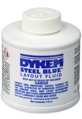 80300 Steel Blue Layout Fluid, Brush-in-Cap (4oz)