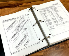 Parts Catalog for Ford New Holland 4830O 3930H Tractor Schematics Manual Book