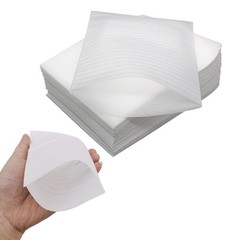 100PCS 4×6 Inch White Foam Packing Pouches Foam Wrap Cushion Pouches for Smal…