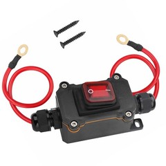 DC 12V-24V Inline Cord Switch IP67 Waterproof Outdoor ON/Off Toggle Switch