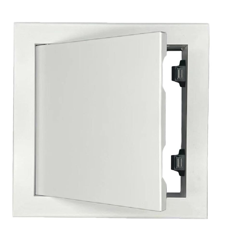 White 12×12 Inch Aluminum Alloy Wall Ceiling Drywall Access Door Panel