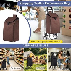 Replacement Bag for Grocery Cart Shopping Cart Bags, Oxford Cloth Waterproof …