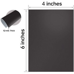 Stone City Self Adhesive Magnet Sheets 4X6 15Pcs Strong Flexible for Photo Strip