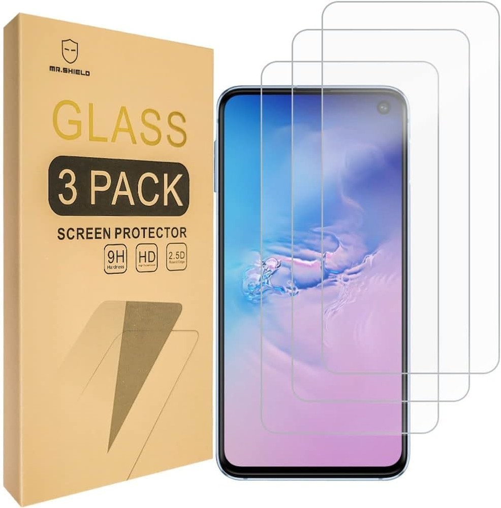 Mr.Shield [3-PACK] Designed for Samsung Galaxy S10E [Tempered Glass] Screen Prot
