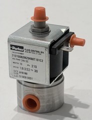 Parker Fluid Control Div Solenoid Valve 3-Way 24V 155-10W 1/8-3/32 30PSI 71215SN