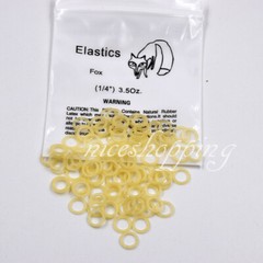 1Pack Dental 3.5 OZ Fox Orthodontic Rubber bands Elastic Band Braces 1/4″ 100Pc
