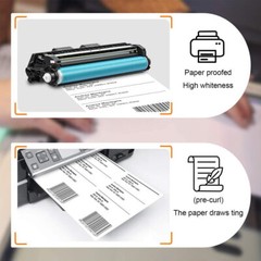2000 Full Sheet Shipping Labels 8.5×11 Mailing Self Adhesive Blank Laser Inkjets