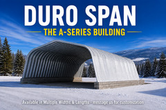 25x20x14 Duro Span Steel Building DKitHunting Cabin Shop DIY Ends Factory DiRECT