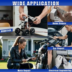 Multi-Function Wire Stripper Tool Electrical,9-In-1 Wire Cutter&Wire Crimping To