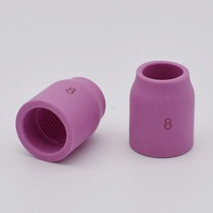 10PK TIG Gas Lens Alumina Nozzle Ceramic Cup 53N61S 8# 8#, Purple