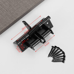 90 Degree Stop Spring Loaded Hinge Automatic Self-Closing Hidden Door Hinge