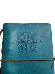 Leather Writing Journal Notebook, MALEDEN Classic Spiral Bound Notebook