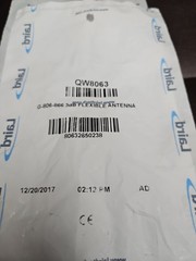 NEW /Flexible Whip Type Antenna G-806-866 3dB. Laird NMO BASE. QW8063.