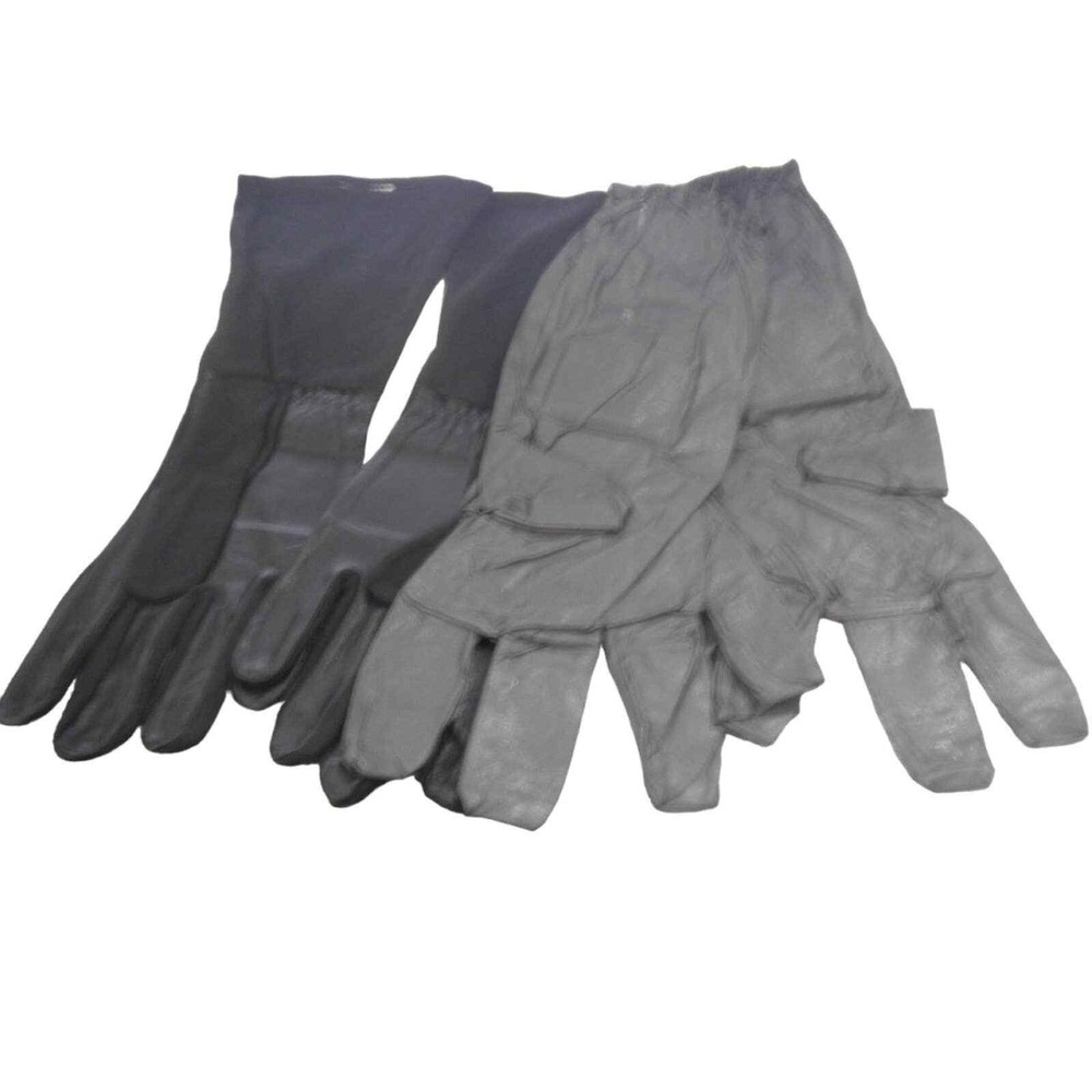 Government Military Issue XL Chemical Protective Glove Shells & Inserts, 1 Pair
