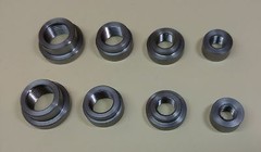1/2″ 3/8, 1/4, 1/8 NPT Weld Bungs STEEL 2 PCS EACH 8 PCS TOTAL MADE IN THE USA